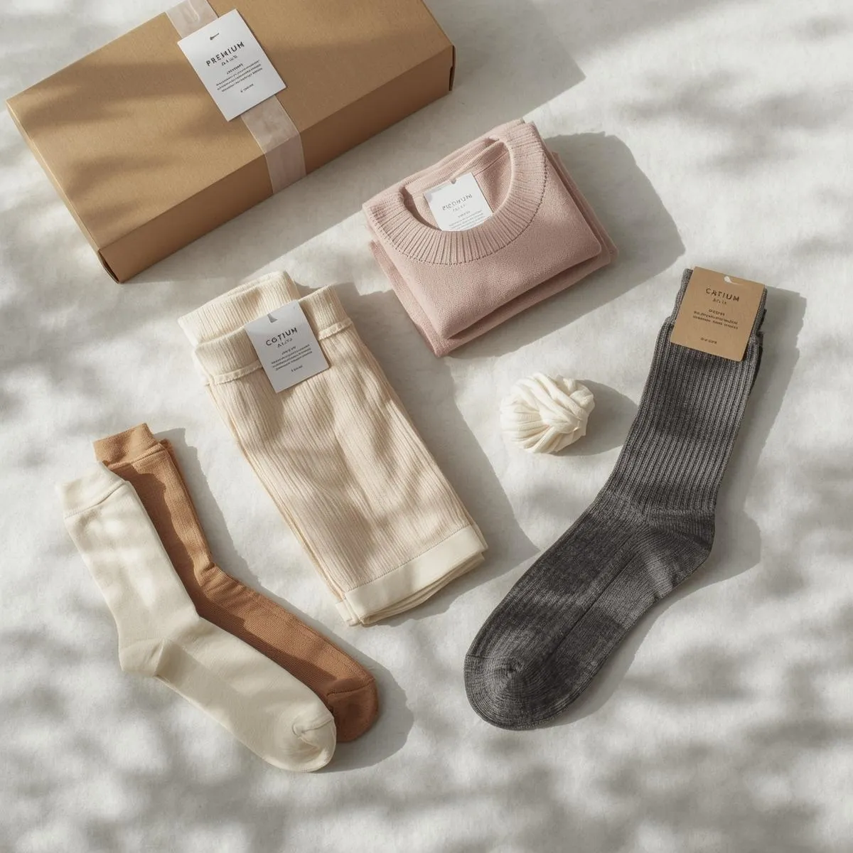 Hosiery product collection by ZM Exports.